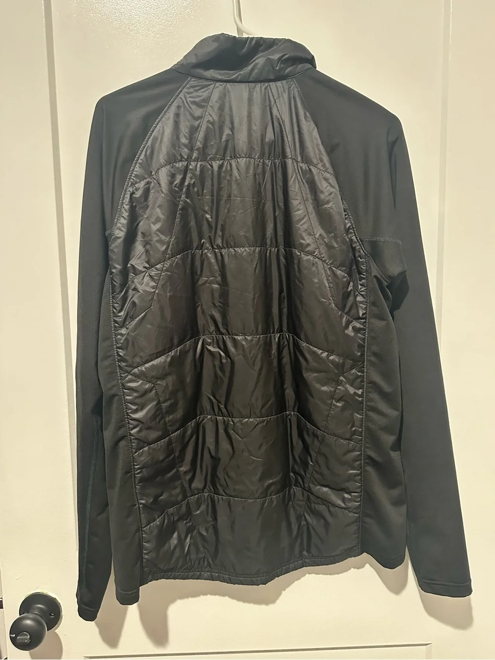 The North Face Black Lightweight Hybrid Jacket
